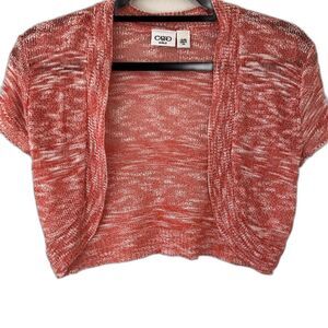 New Cato Knit Open Front Cropped Cardigan Girls XL 16 Lightweight